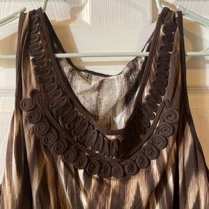 Vintage brown women’s tank top